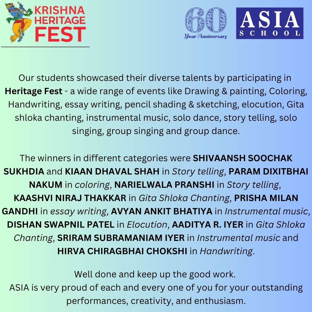 Asia English School Ahmedabad 